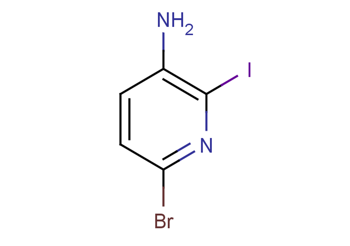 6-bromo-2-iodopyridin-3-amine