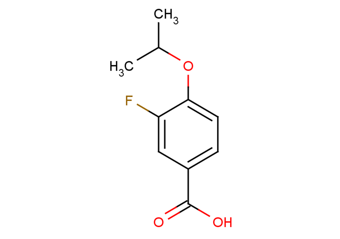 3-fluoro-4-(propan-2-yloxy)benzoic acid