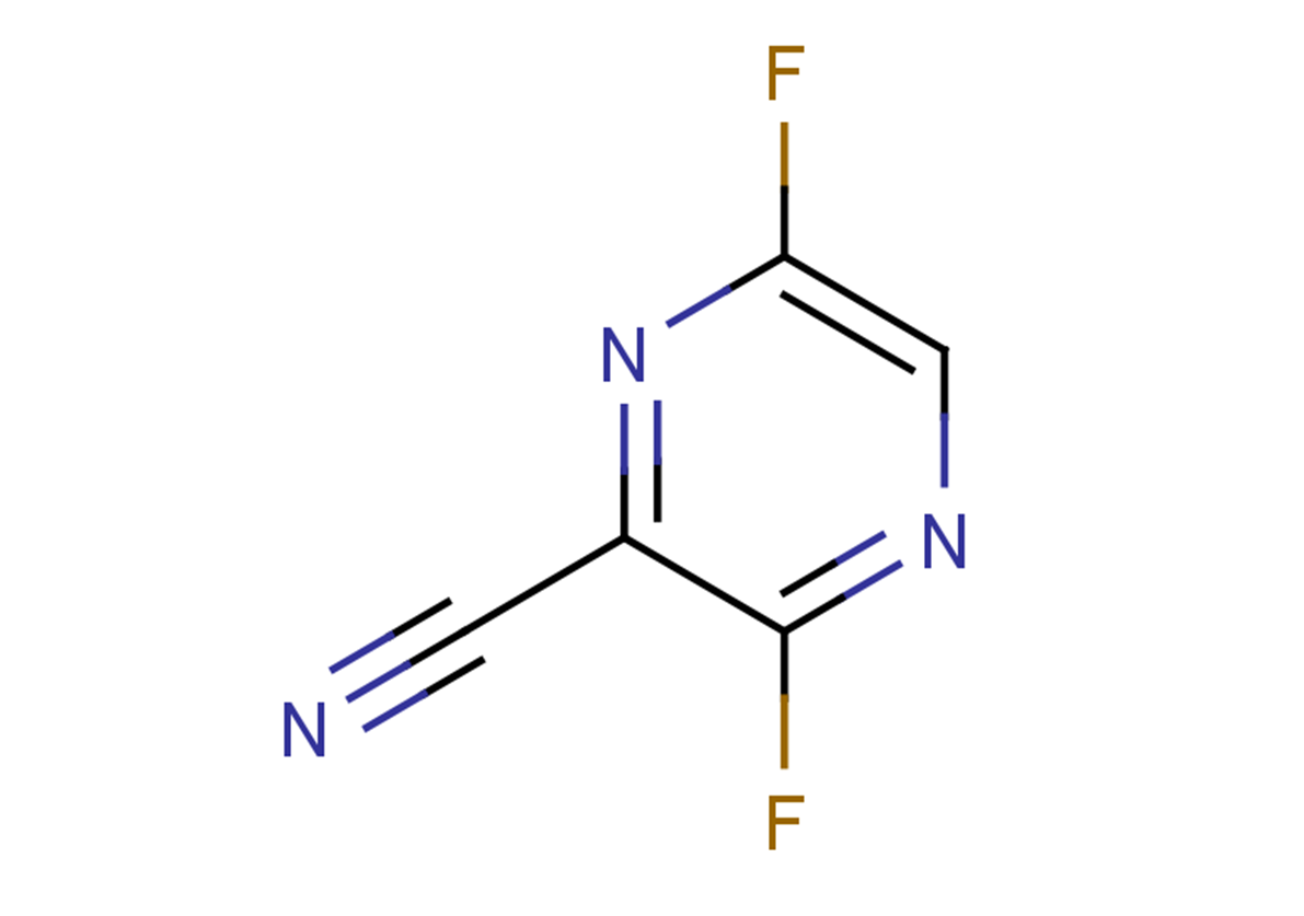 3,6-difluoropyrazine-2-carbonitrile