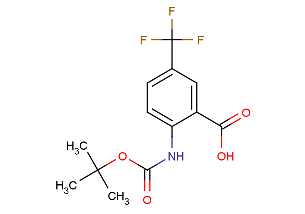 2-{[(tert-butoxy)carbonyl]amino}-5-(trifluoromethyl)benzoic acid