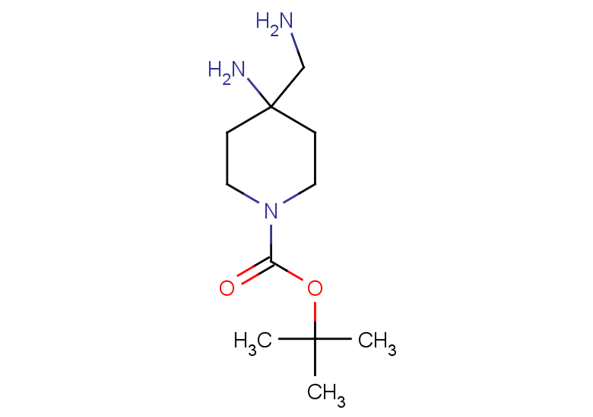tert-butyl 4-amino-4-(aminomethyl)piperidine-1-carboxylate