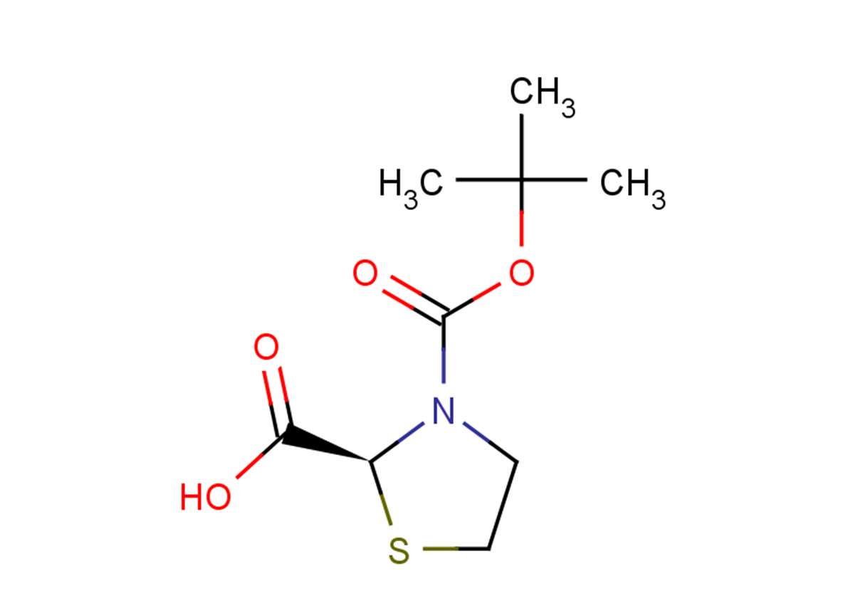 (2S)-3-[(tert-butoxy)carbonyl]-1,3-thiazolidine-2-carboxylic acid