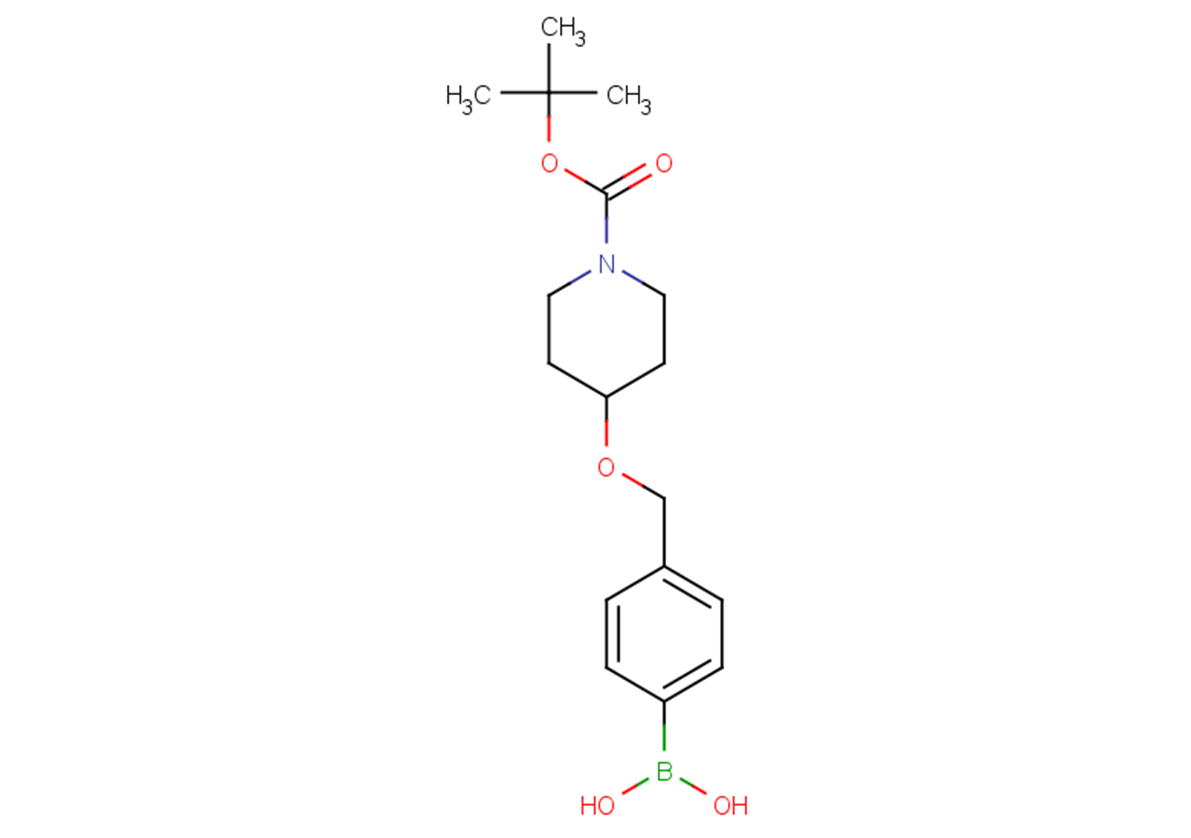 tert-butyl 4-{[4-(dihydroxyboranyl)phenyl]methoxy}piperidine-1-carboxylate