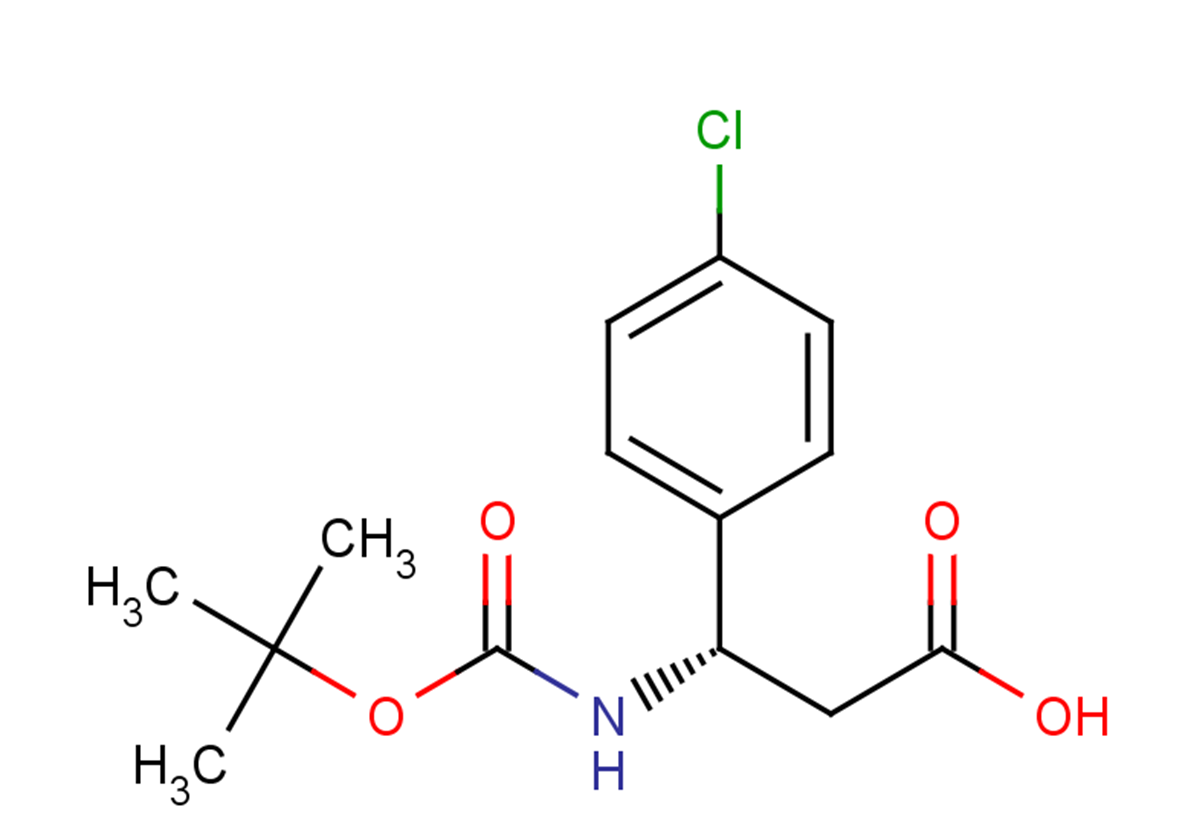 (3S)-3-{[(tert-butoxy)carbonyl]amino}-3-(4-chlorophenyl)propanoic acid