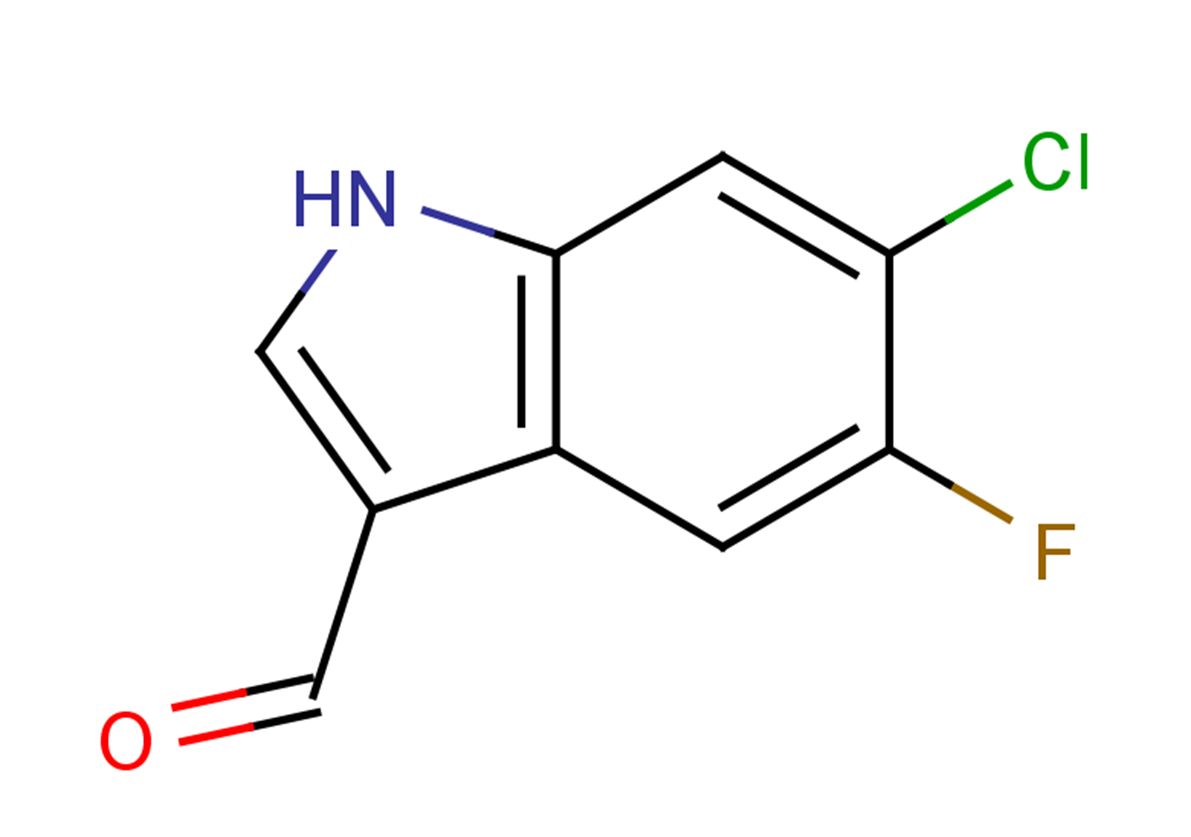 6-chloro-5-fluoro-1H-indole-3-carbaldehyde