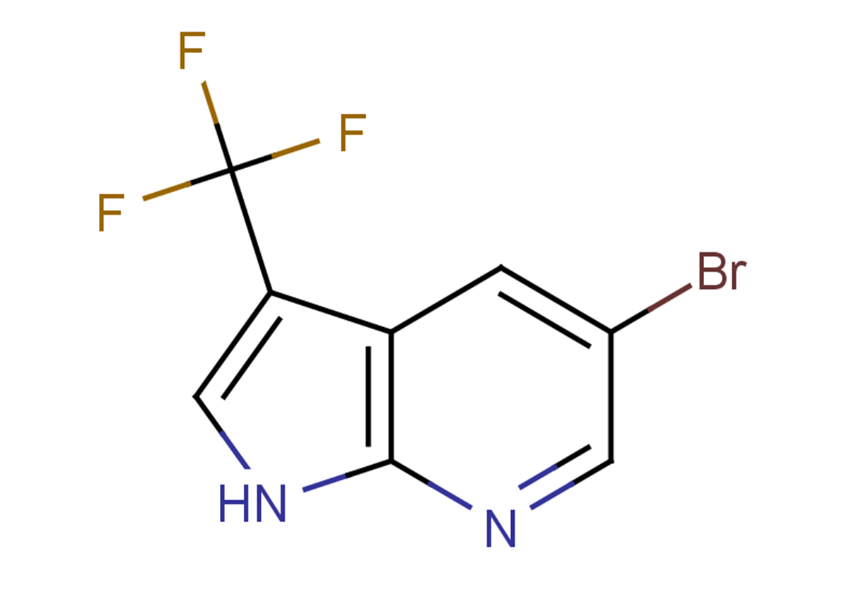 5-bromo-3-(trifluoromethyl)-1H-pyrrolo[2,3-b]pyridine