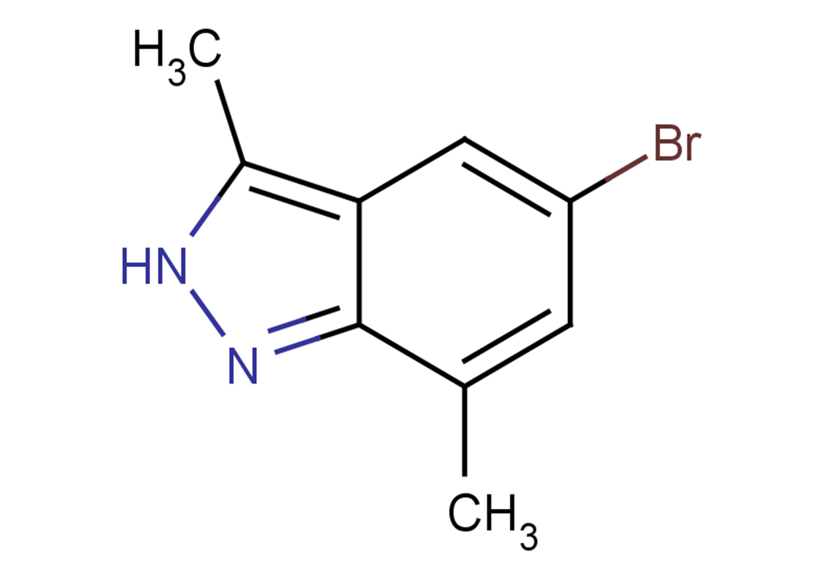 5-bromo-3,7-dimethyl-2H-indazole