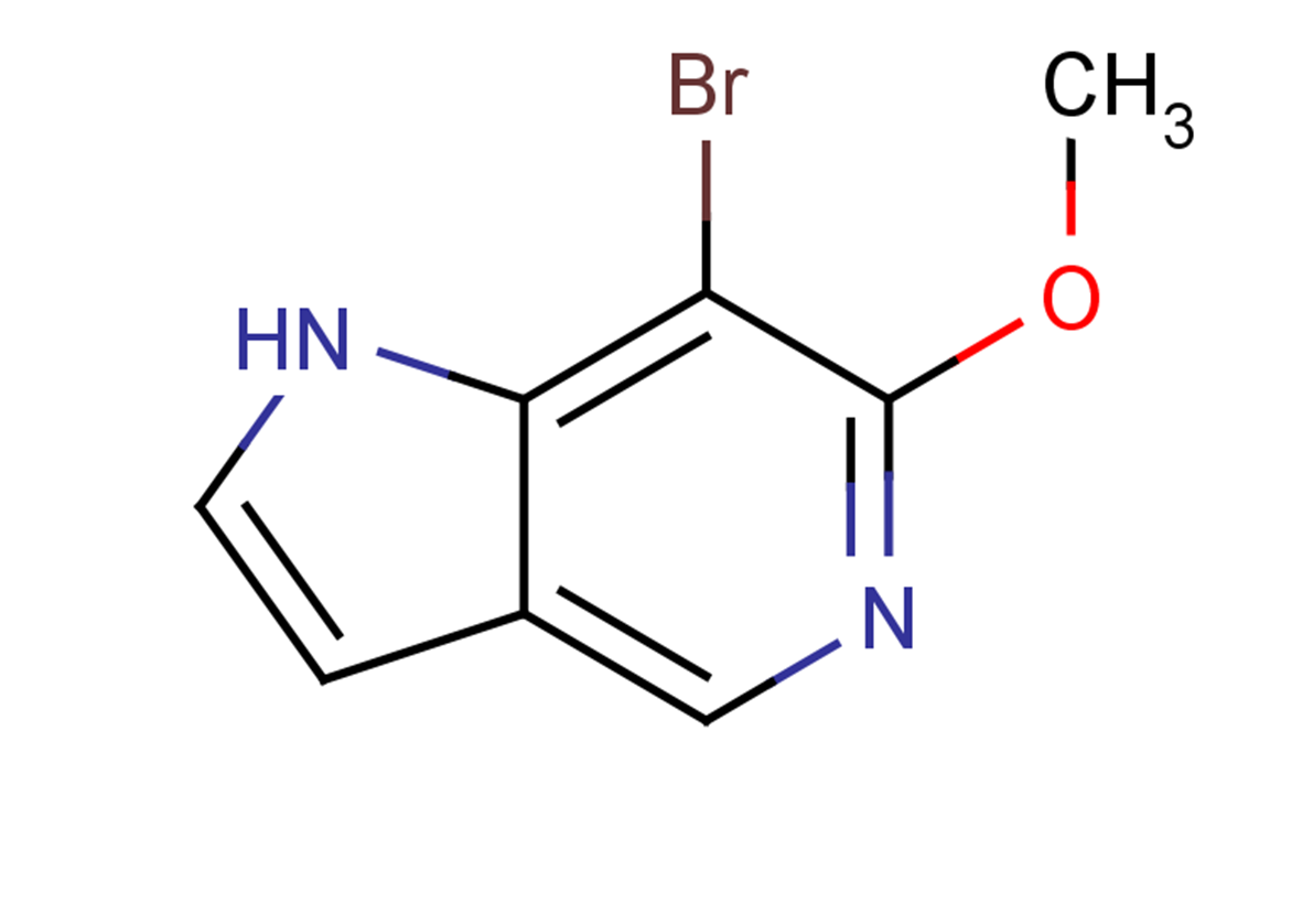 7-bromo-6-methoxy-1H-pyrrolo[3,2-c]pyridine