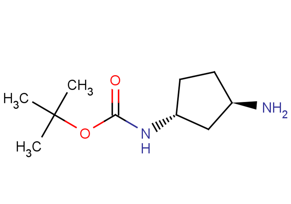 tert-butyl N-[(1R,3R)-3-aminocyclopentyl]carbamate