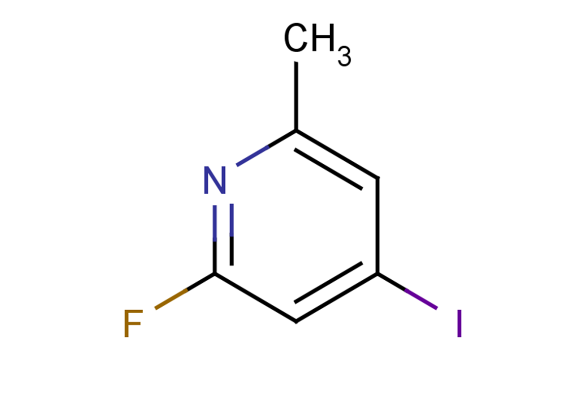 2-fluoro-4-iodo-6-methylpyridine