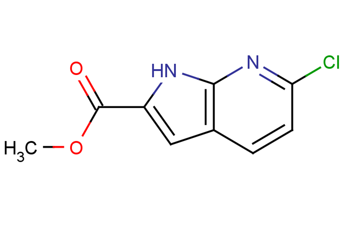 methyl 6-chloro-1H-pyrrolo[2,3-b]pyridine-2-carboxylate