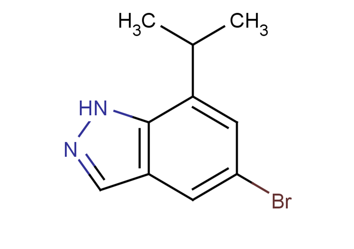 5-bromo-7-(propan-2-yl)-1H-indazole