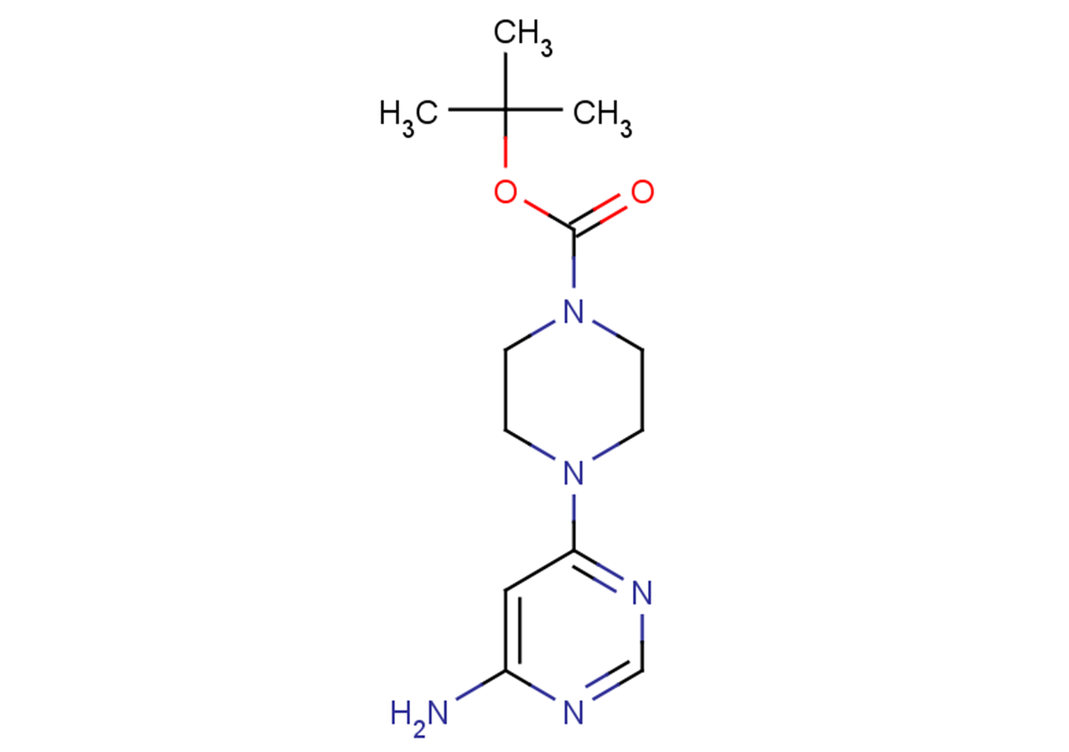 tert-butyl 4-(6-aminopyrimidin-4-yl)piperazine-1-carboxylate