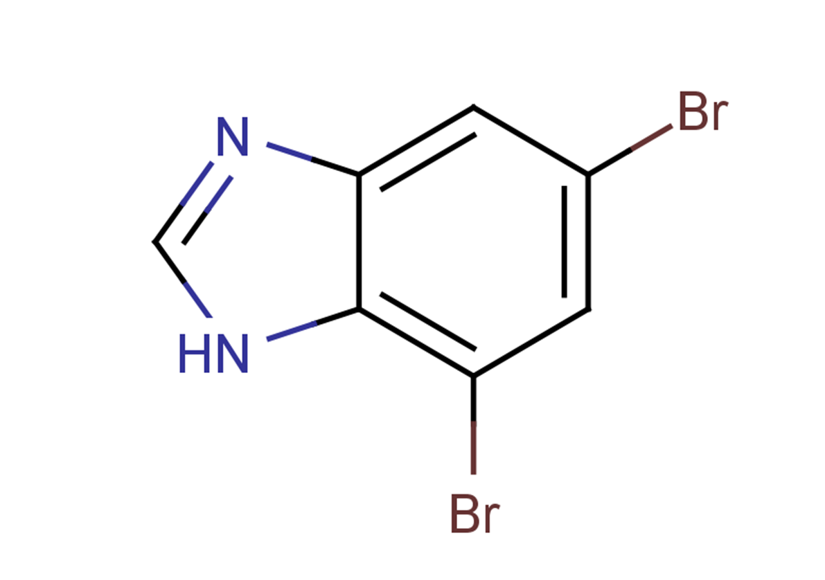 5,7-dibromo-1H-1,3-benzodiazole