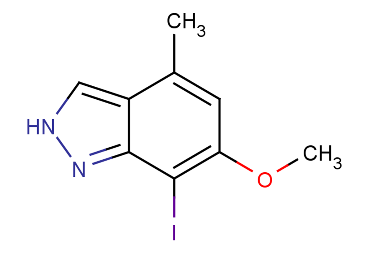 7-iodo-6-methoxy-4-methyl-2H-indazole