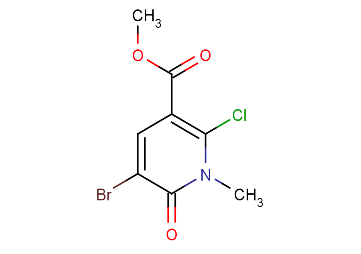methyl 5-bromo-2-chloro-1-methyl-6-oxo-1,6-dihydropyridine-3-carboxylate