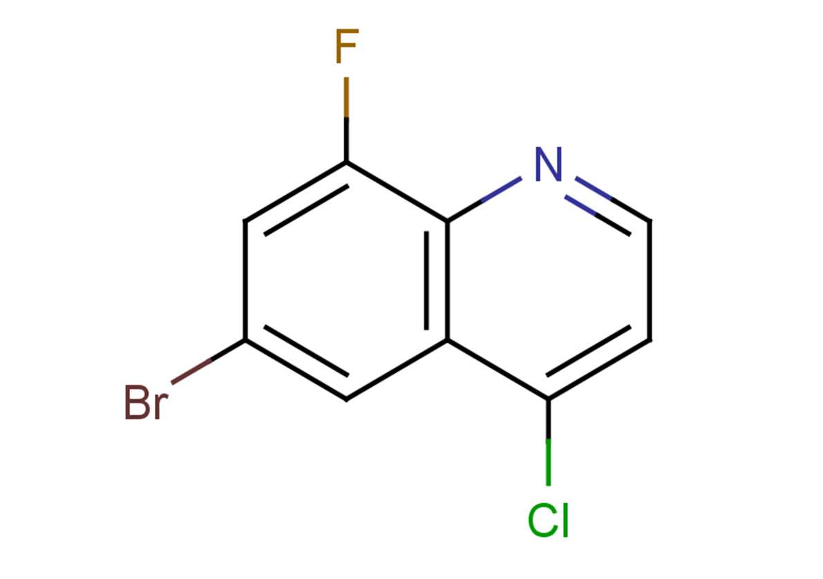 6-bromo-4-chloro-8-fluoroquinoline