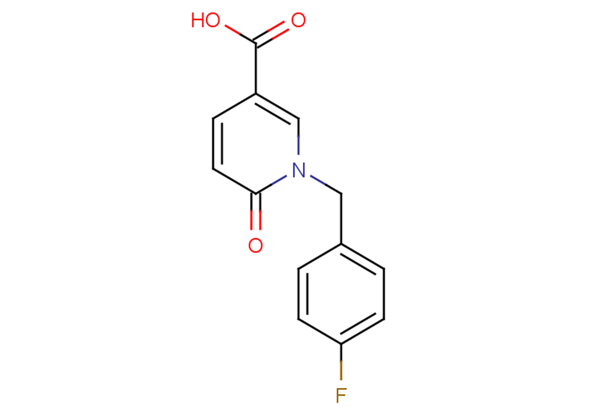 1-[(4-fluorophenyl)methyl]-6-oxo-1,6-dihydropyridine-3-carboxylic acid