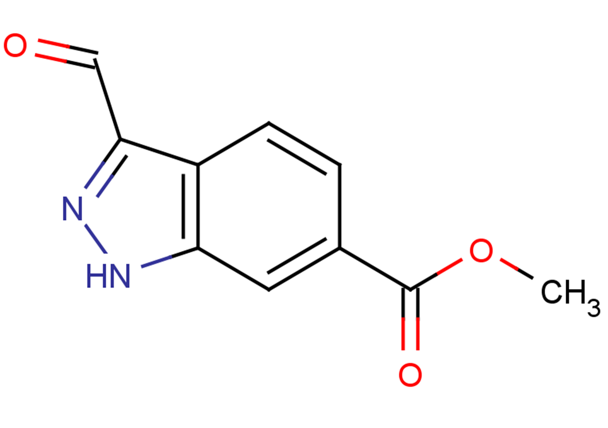methyl 3-formyl-1H-indazole-6-carboxylate