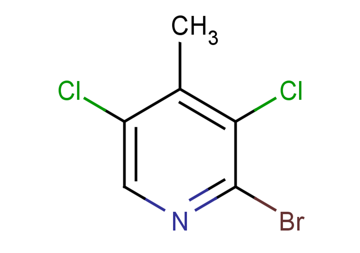2-bromo-3,5-dichloro-4-methylpyridine