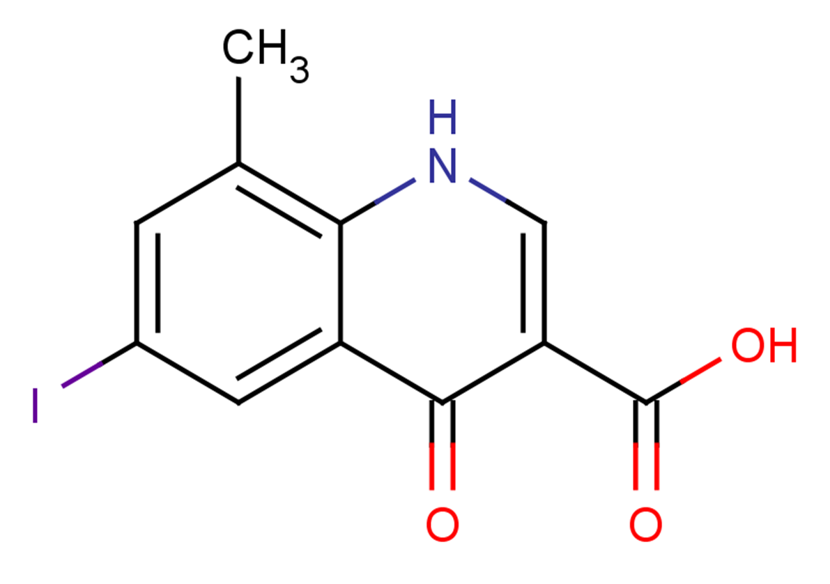 6-iodo-8-methyl-4-oxo-1,4-dihydroquinoline-3-carboxylic acid