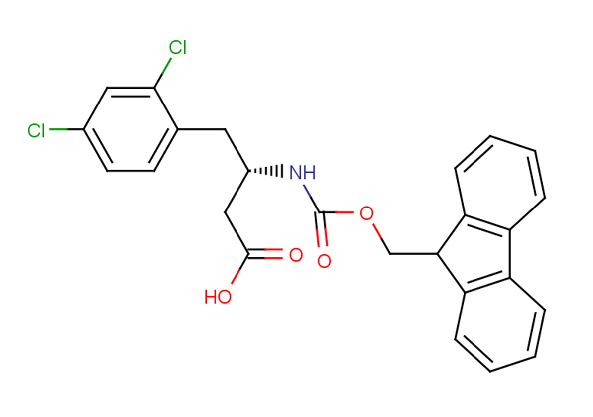 (3S)-4-(2,4-dichlorophenyl)-3-{[(9H-fluoren-9-ylmethoxy)carbonyl]amino}butanoic acid