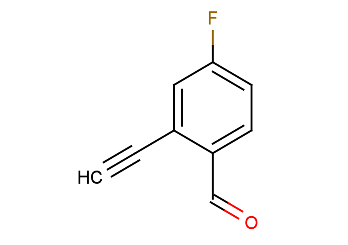 2-ethynyl-4-fluorobenzaldehyde