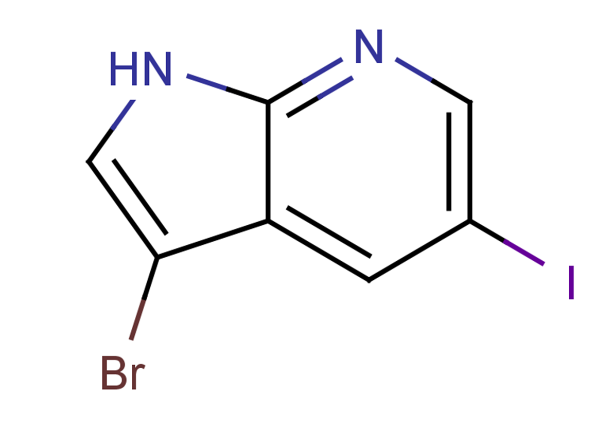 3-bromo-5-iodo-1H-pyrrolo[2,3-b]pyridine