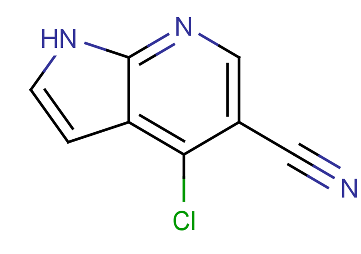 4-chloro-1H-pyrrolo[2,3-b]pyridine-5-carbonitrile