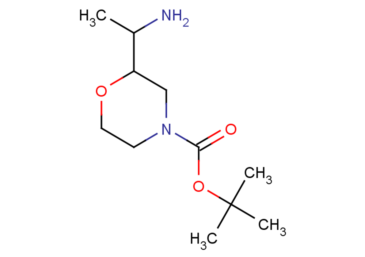 tert-butyl 2-(1-aminoethyl)morpholine-4-carboxylate
