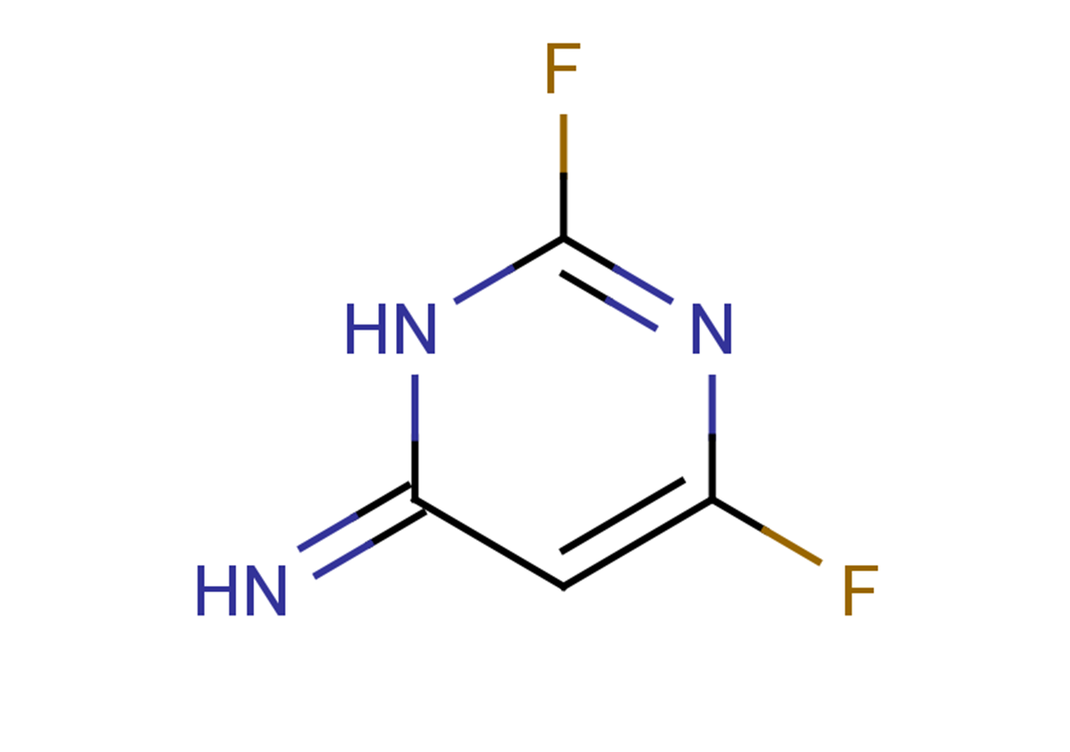 2,6-difluoro-3,4-dihydropyrimidin-4-imine