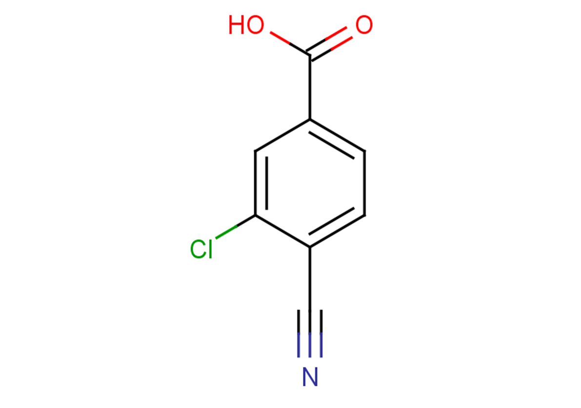 3-chloro-4-cyanobenzoic acid