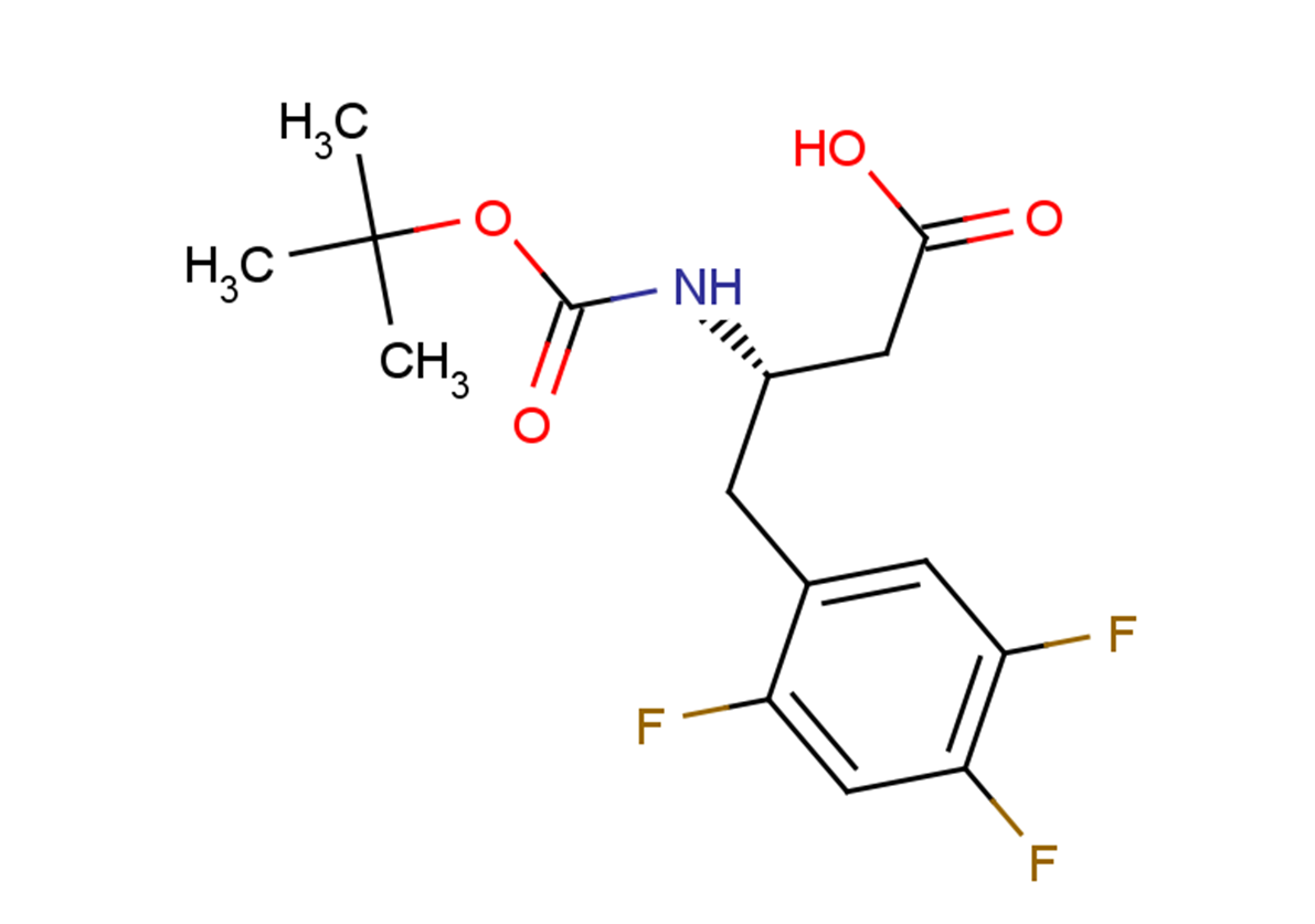 (3S)-3-{[(tert-butoxy)carbonyl]amino}-4-(2,4,5-trifluorophenyl)butanoic acid