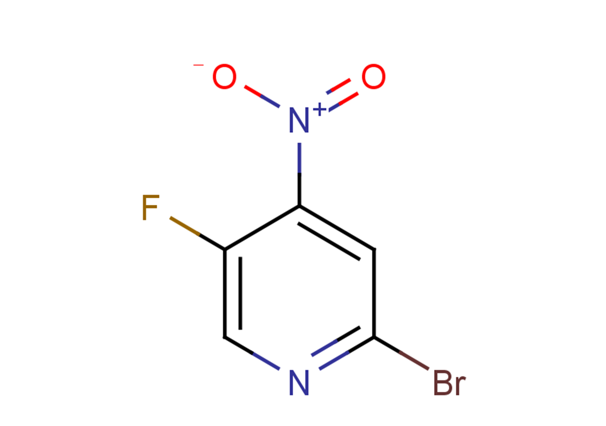 2-bromo-5-fluoro-4-nitropyridine