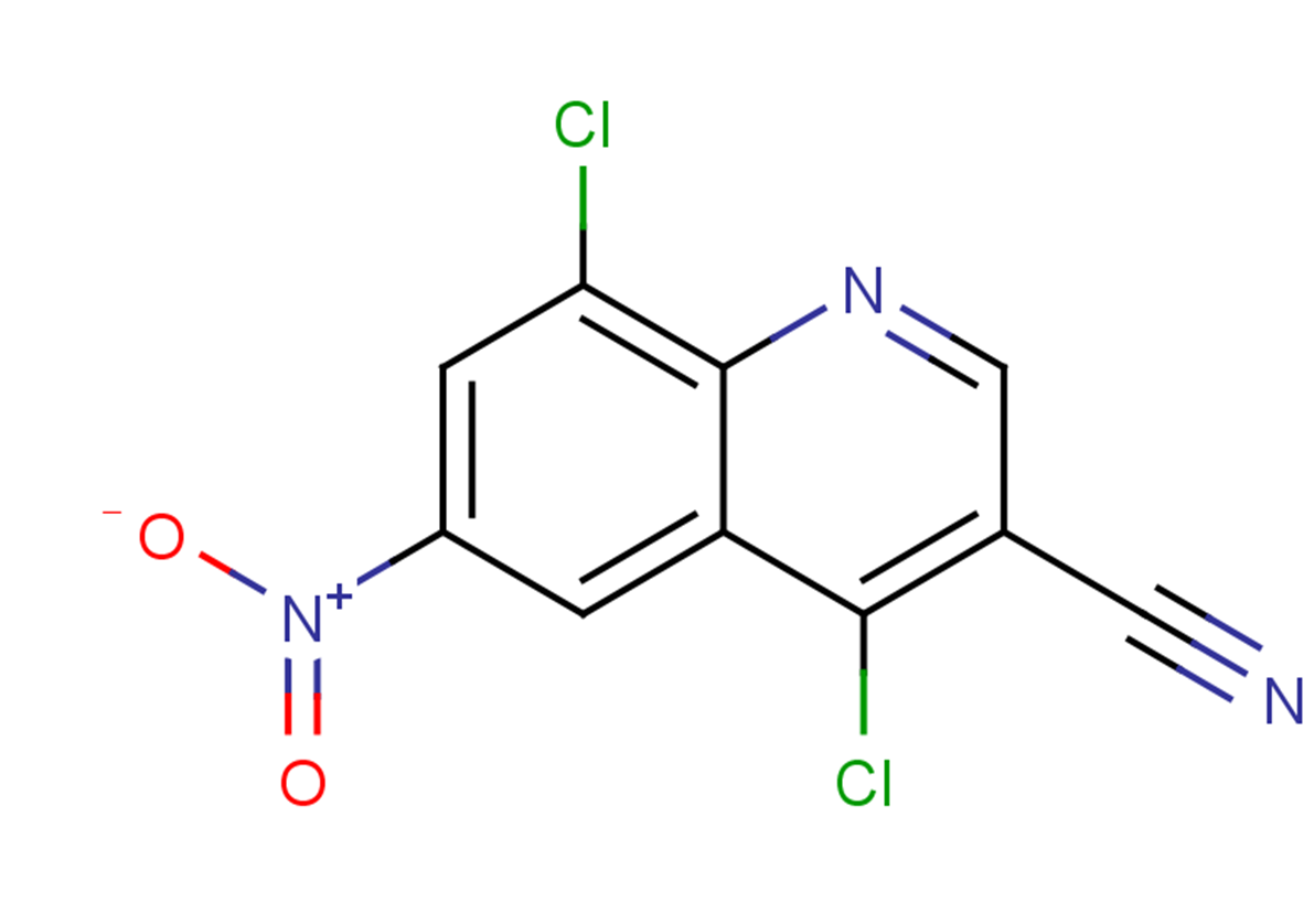 4,8-dichloro-6-nitroquinoline-3-carbonitrile