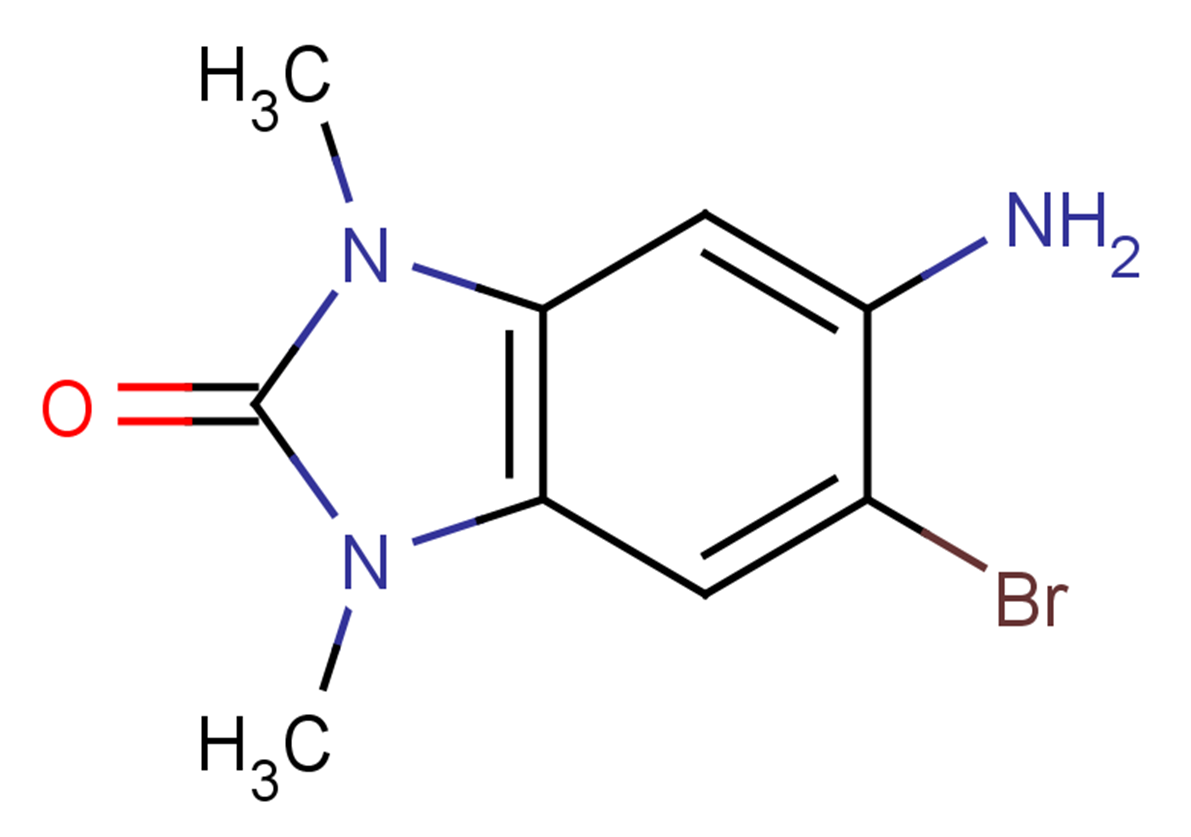 5-amino-6-bromo-1,3-dimethyl-2,3-dihydro-1H-1,3-benzodiazol-2-one