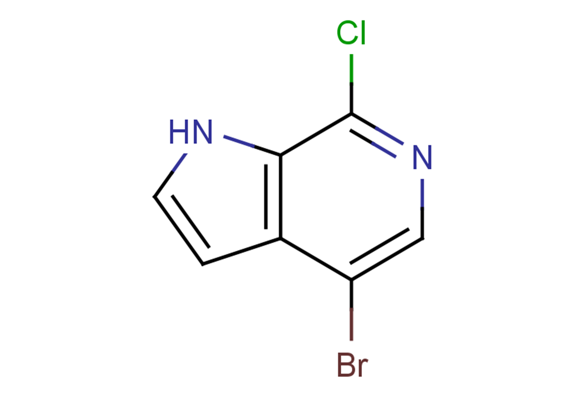 4-bromo-7-chloro-1H-pyrrolo[2,3-c]pyridine