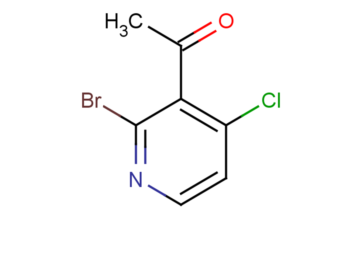 1-(2-bromo-4-chloropyridin-3-yl)ethan-1-one