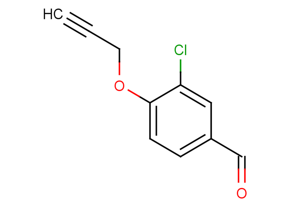 3-chloro-4-(prop-2-yn-1-yloxy)benzaldehyde