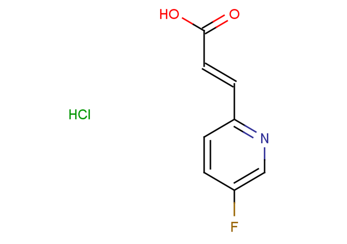(2E)-3-(5-fluoropyridin-2-yl)prop-2-enoic acid hydrochloride