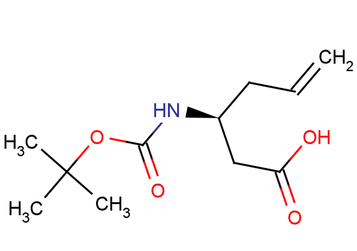 (3S)-3-{[(tert-butoxy)carbonyl]amino}hex-5-enoic acid