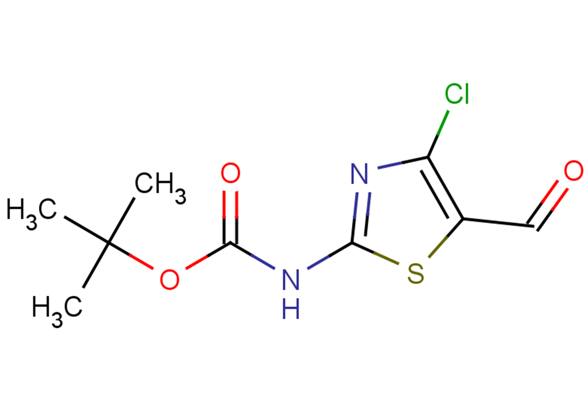 tert-butyl N-(4-chloro-5-formyl-1,3-thiazol-2-yl)carbamate