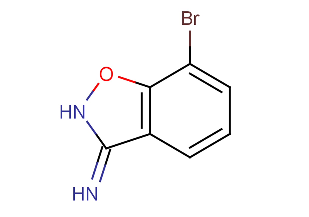 7-bromo-2,3-dihydro-1,2-benzoxazol-3-imine