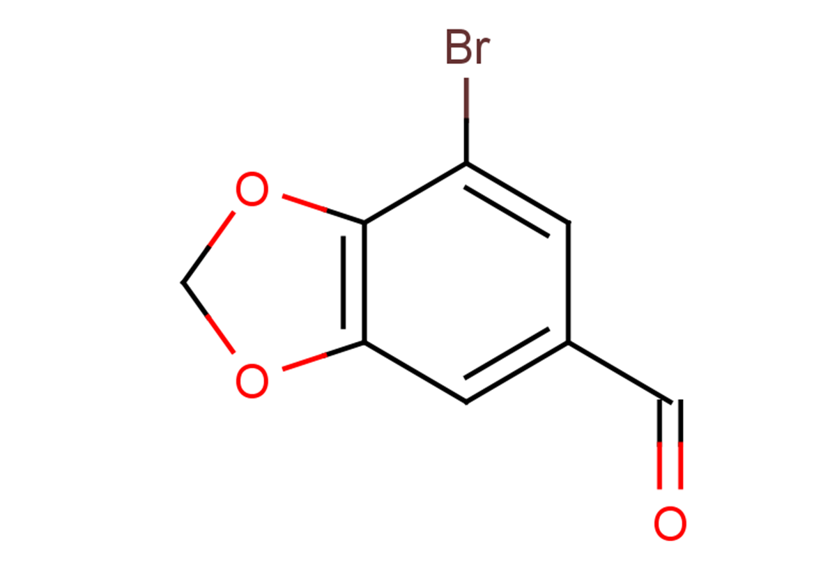 7-bromo-2H-1,3-benzodioxole-5-carbaldehyde