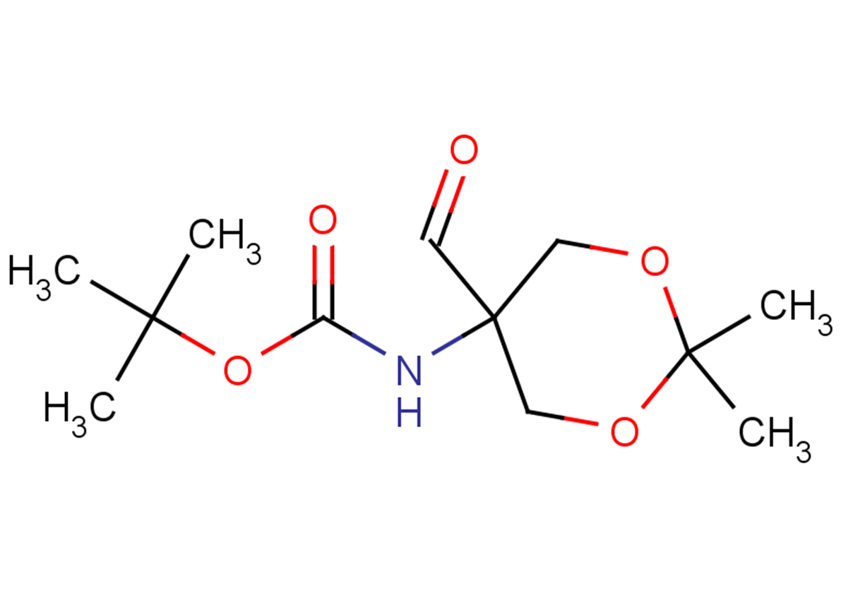 tert-butyl N-(5-formyl-2,2-dimethyl-1,3-dioxan-5-yl)carbamate