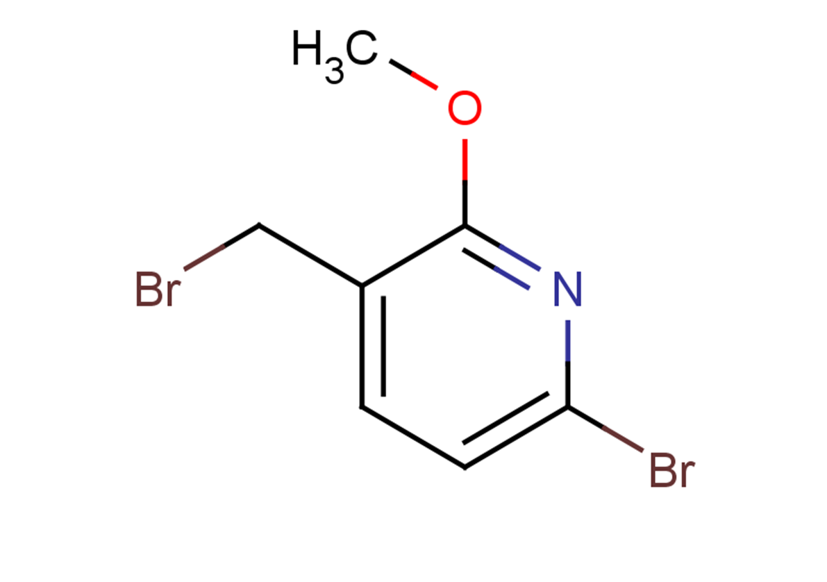 6-bromo-3-(bromomethyl)-2-methoxypyridine