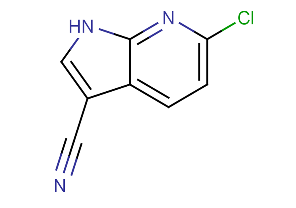6-chloro-1H-pyrrolo[2,3-b]pyridine-3-carbonitrile