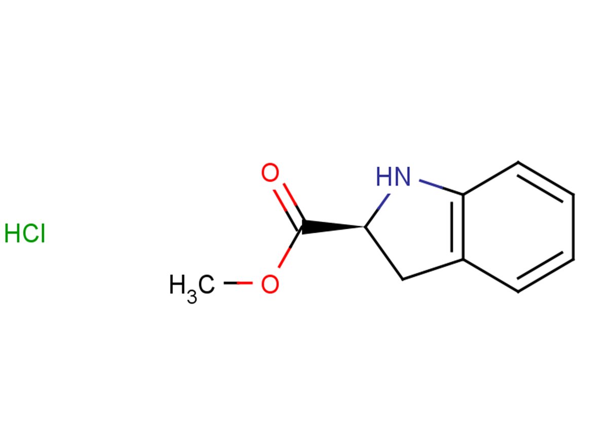 methyl (2S)-2,3-dihydro-1H-indole-2-carboxylate hydrochloride