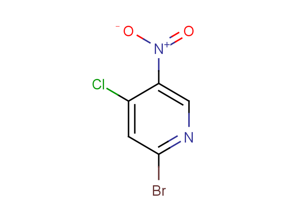 2-bromo-4-chloro-5-nitropyridine