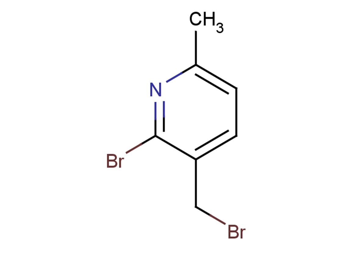 2-bromo-3-(bromomethyl)-6-methylpyridine